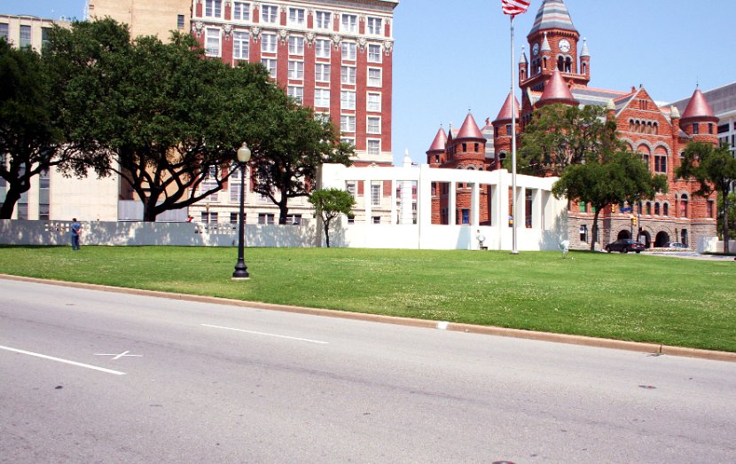 X Kennedy Shot Grassy Knoll Dealey Plaza